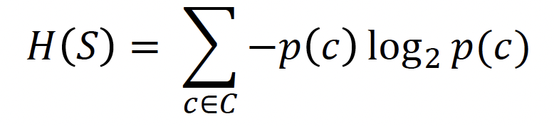 Entropy Formula