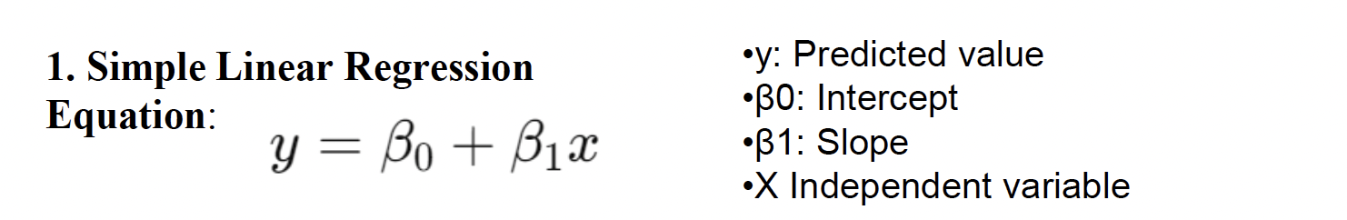 Simple Linear Regression
